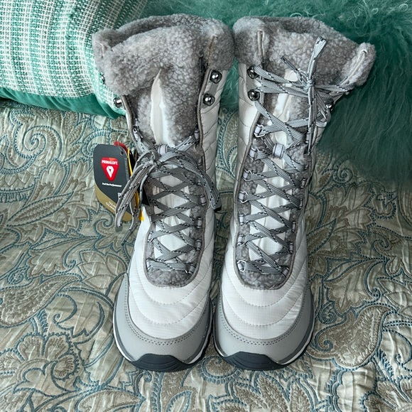 Eddie Bauer tall micro therm 3.0 snow boots size 8 new in box - Picture 2 of 10